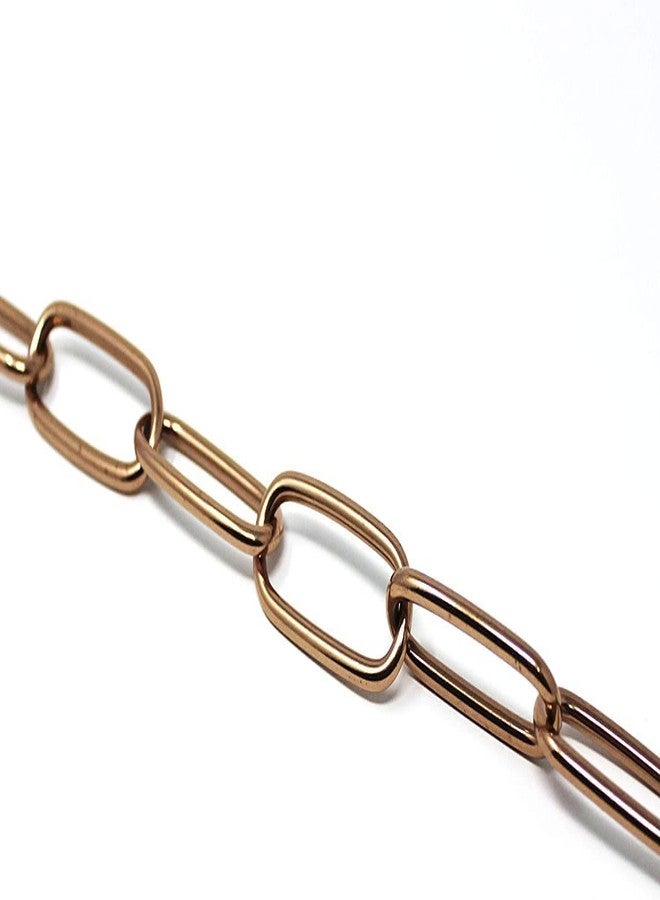 Pups&Pets طوق طويل من النحاس الأصفر للكلاب من نوع الراعي الألماني من Pups&Pets | طوق تدريب طويل وصلب صلب لحماية الفراء | طوق ذهبي اللون مانع للانزلاق للكلاب - قطعة واحدة (طول 30 بوصة، 3.0 مم) - Image 5